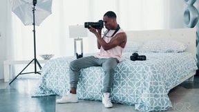 Noir Masculine: Muscle Trent King and Beaux Banks three-way