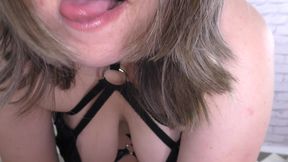 Slutty bbw stepsister riding small thick cock with no condom to creampie in pussy! - Milky Mari
