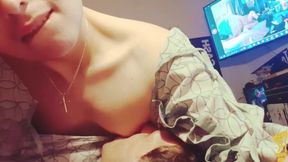Daddy Nurse Rips Open Chubby Amputee's Gushing Ass Hole
