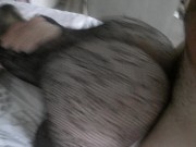 Elle se fait baiser son gros cul parfait en lingerie body sexy