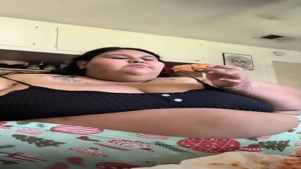 USSBBW QueenYaya Massive Wienerschnitzel Stuffing