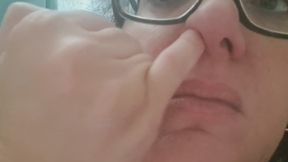 NOSE BLOWING AND SNOT