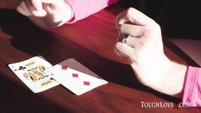 TOUGHLOVEX - Naughty strip poker fun with Lily Glee