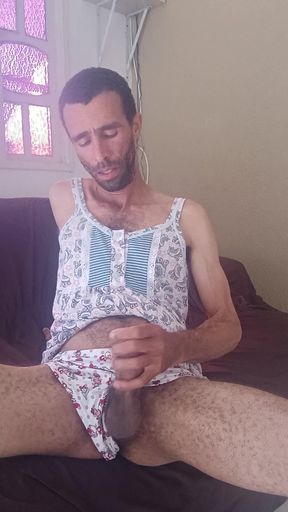 Jerking off in the Living Room Until I Cum