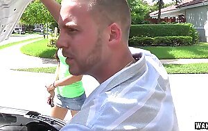 Wankz- vivian versace begs for a big dick