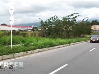 Uber Sex in Bucaramanga, Colombia Katty Blake in his 1st service is eaten a very big shlong