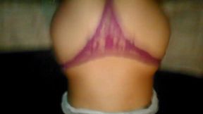 Spanking my cousin's ass