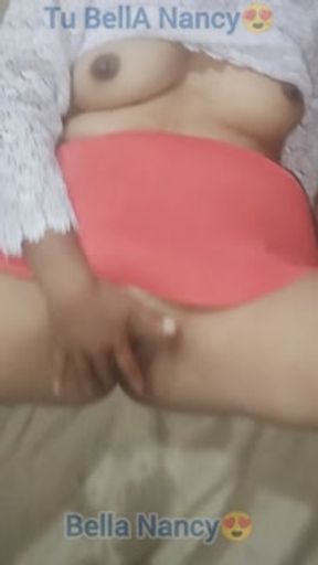 Beautiful insatiable cholita masturbates until she comes!!