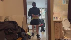 Pathetic House Slave in a Skirt Serves Me!