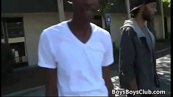 Blacks On Buys - Nasty Gay Skinny Boy Fucked By Muscular Black Dude 16