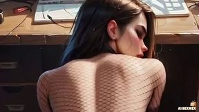Fucking Pussy And Big Ass Milf At Home گاییدن و سکس با میلف کون گنده تو خونه Ai