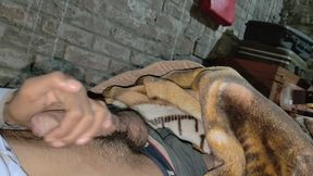 Big Cock Masturbation on Bed