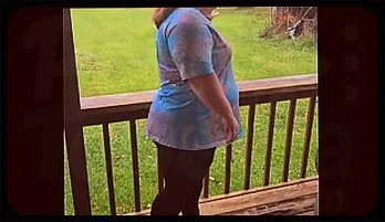 BBW MILF Outdoor Strip Tease – Curvy Brunette Unleashed Desktop ready