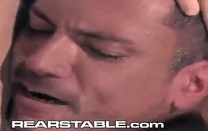 Angelo Marconi s showermates Phenix Saint and Brandon Bangs hold ...