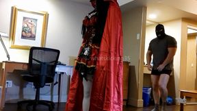 Red riding hood ball busting