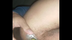 Fruit–Filled Fun: Amateur Gay Guy Tries Anal Self–Pleasure