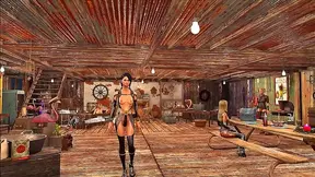 Chyler Leigh Commands Wasteland Catwalk in Daring Fallout 4 Fantasy