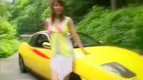 Japan Beauty Trades Blowjob Ride in Cab After Pickup Lines