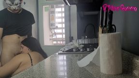Stepmon in Kitchen - Video for Fans - BBW Stepmom MILF Stepson