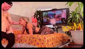 Emma Hix & Zac Wild: Oiled Deepthroat & Fishnet Tease