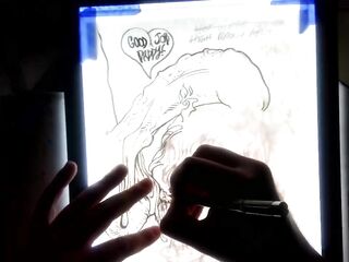 "High Brow Art" Sexy cum catcher turned into a true masterpiece. Music by: CeehDeeh