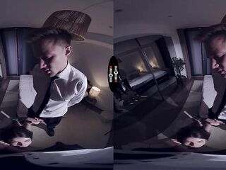 Concupiscent MILF with big breasts Marica Chanelle bangs two thick jocks in rough 3some - DarkRoomVR