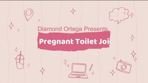 Pregnant Toilet JOI