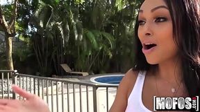 Ebony Babe'_s Anal Vacation - Mofos.com