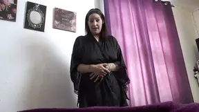 Excited big-titted MILF rides morning wood