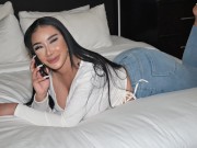 (Watch This) Super Hot Ebony Stepmom Takes Stepsons Game Away To Make Him CUM! | ft Jennifer Exxotic