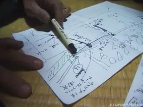 Bound Naughty Japanese Babe Shows Off Her Sexy Tits & Curves Seductively