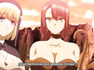 Japo virgo tiene su primera vez con unas jainitas chichonas xdxd ISEKAI HAREM Ep.1