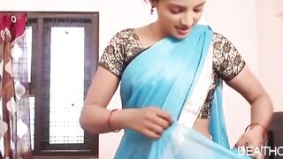Saree Ki Raah Mein Uljhan Aur Pyaar