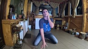 All About the Throat - MILF Deepthroat, Tits Out &amp; Cum Control