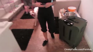 Christy Mack and Nick Manning Behind The Scenes