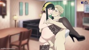 Spy X Family Loid Fuck Yor Hentai Cartoon Anime Handjob Creampie Asian Japanese Naruto Demon Slayer