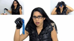 Street brat eRica drinks defrosted cum from condoms