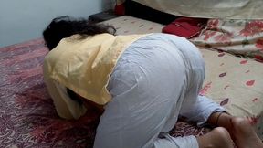 A Delicious Game Played by Step Son with Step Mom