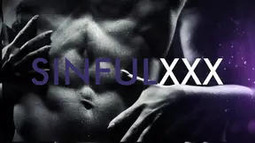 Sinfulxxx's hot brunette surprises with a blindfold and threesome