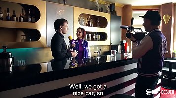 Anike Ekina is fucking every handsome guy she likes, even in front of the camera