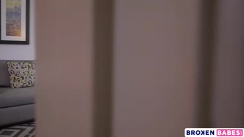 Emily Willis' Petite Yoga Body Flexes for Anal Frenzy