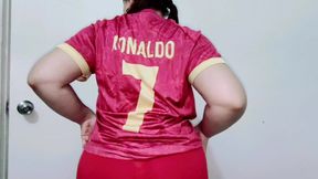 Mexican Latina secretary strips naked and takes off all her clothes in front of the camera opens her anus and vagina