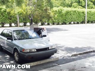 XXXPAWN - Gorgeous Ebony Beauty With Large Titties Gives Up Her Constricted Twat For Elementary Cash