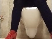 Naughty girl fingering her tight pussy in a restaurant#Quick Orgasm