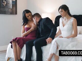 Hawt Bride Caught Her Fiance Banging His Stepmom