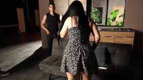 Behind the Scenes! Hot Big Ass Stepmom Fucks Me While Her Husband Is Watching TV Next Door