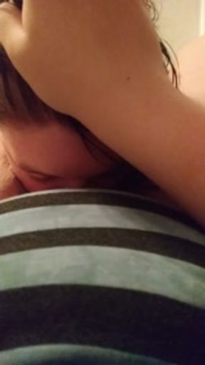 Pov you watch your lesbian slut lick and fuck you to loud orgasm