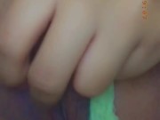 Native girl rubs pussy on private Snapchat