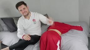 Its Here Lads! Rowan Receives a Long Hard Spanking by Rugby Lad Ryan Enjoy