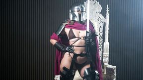 Masked hottie with round ass River Lynn fucked in the doggy style